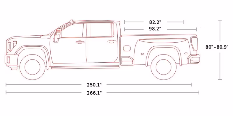 2025 GMC Sierra 3500 Denali (4WD Crew Cab Standard Box)6.6 L V8 Gasoline - Image 10