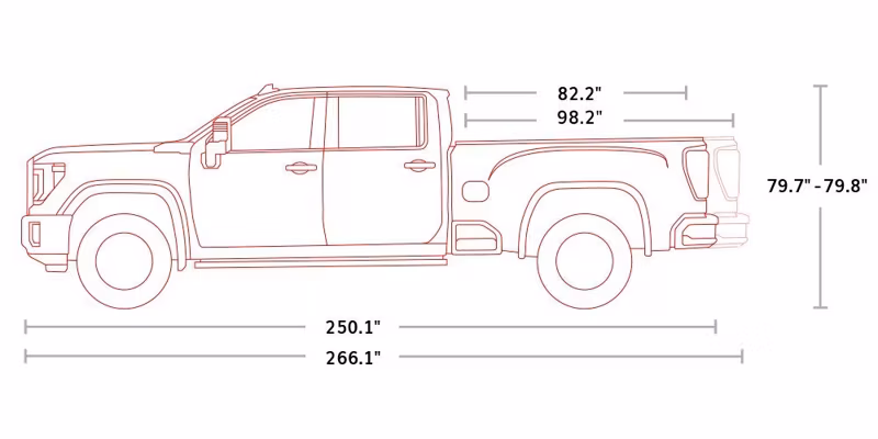 2025 GMC Sierra 2500 Hd At4 (4Wd Crew Cab Standard Box) (6.6 L V8 Gasoline) - Image 3