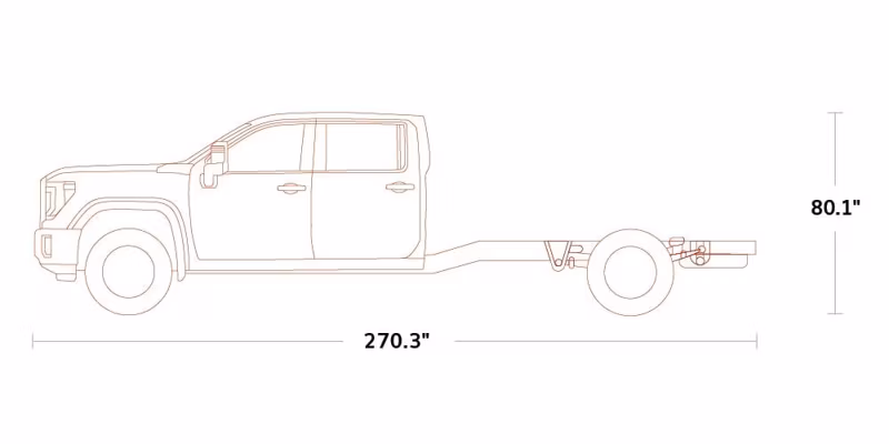2026 GMC Sierra 3500 Heavy Duty Chassis Cab (Crew Cab) - Image 7