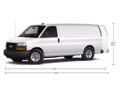 2026 GMC Savana Cargo 2500 Regular Wheelbase Work Van RWD - Image 47