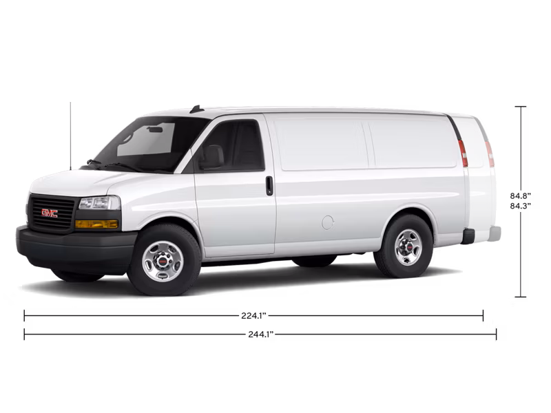 2026 GMC Savana Cargo 2500 Regular Wheelbase Work Van RWD - Image 47