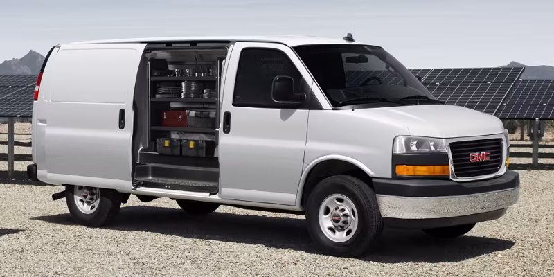 2025 GMC Savana Cargo Extended Wheelbase Work Van RWD - Image 44
