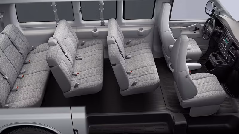 2025 GMC Savana Passenger 3500 Extended Wheelbase LS RWD - Image 25