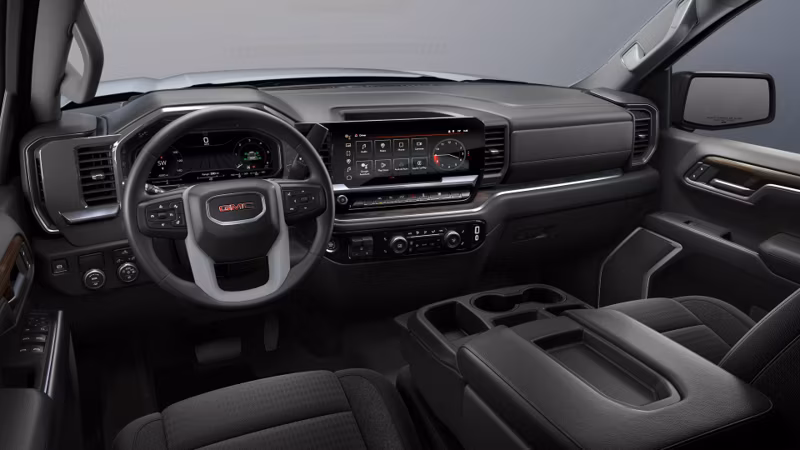 2026 GMC Sierra 1500 Double Cab Standard Bed Elevation (2WD) - Image 33