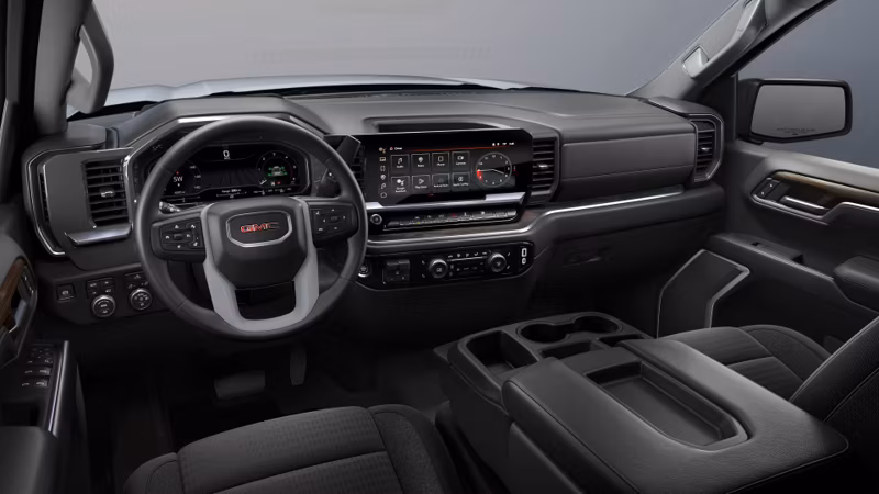 2026 GMC Sierra 1500 Double Cab Standard Bed Elevation (4WD) - Image 33