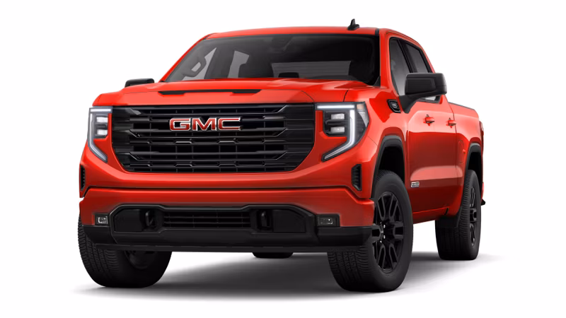 2026 GMC Sierra 1500 Crew Cab Short Bed Elevation (2WD) - Image 1