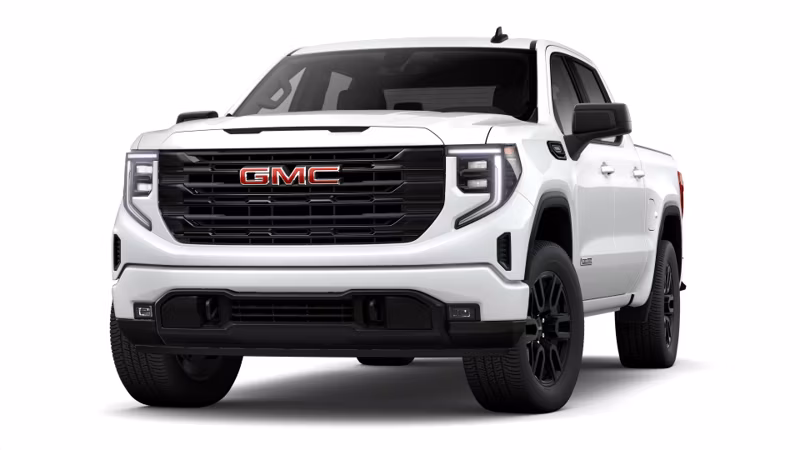 2026 GMC Sierra 1500 Crew Cab Short Bed Elevation (2WD) - Image 6