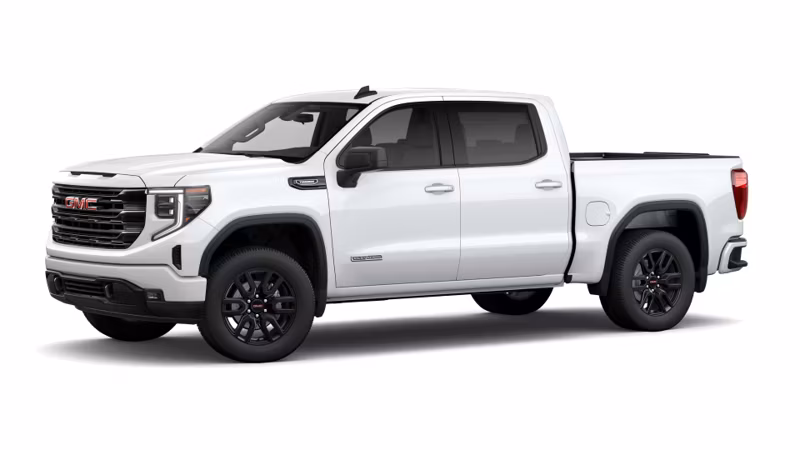2026 GMC Sierra 1500 Crew Cab Short Bed Elevation (2WD) - Image 7