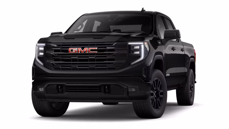 2026 GMC Sierra 1500 Crew Cab Short Bed Elevation (2WD) - Image 11