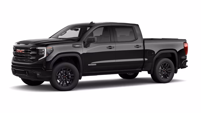 2026 GMC Sierra 1500 Crew Cab Short Bed Elevation (2WD) - Image 12