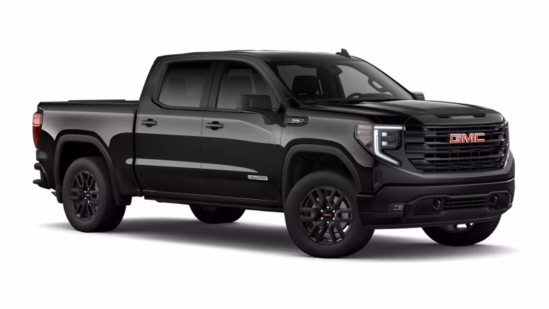 2026 GMC Sierra 1500 Crew Cab Short Bed Elevation (2WD) - Image 14