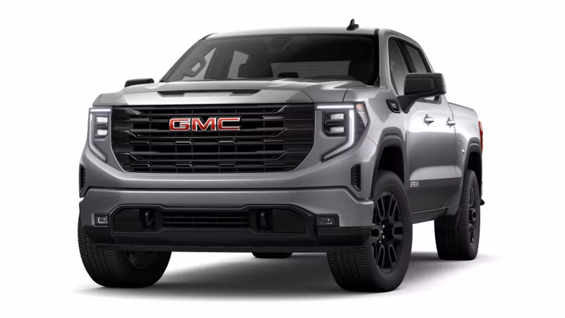 2026 GMC Sierra 1500 Crew Cab Short Bed Elevation (2WD) - Image 16