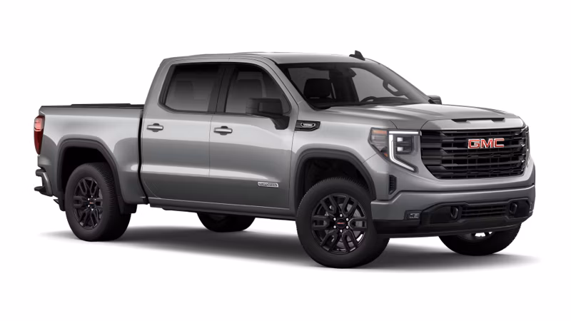 2026 GMC Sierra 1500 Crew Cab Short Bed Elevation (2WD) - Image 19