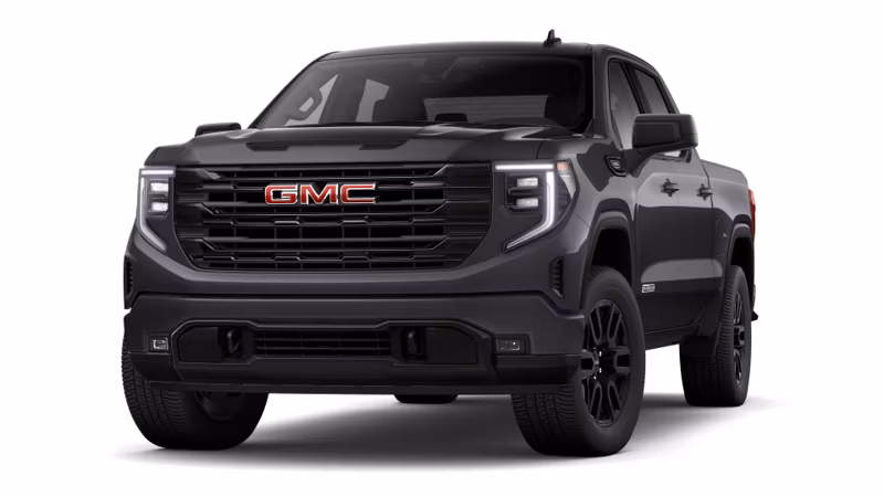 2026 GMC Sierra 1500 Crew Cab Short Bed Elevation (2WD) - Image 21