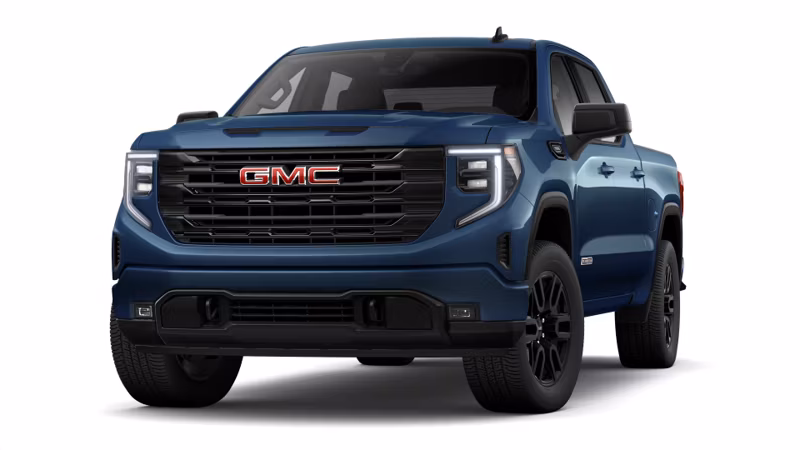 2026 GMC Sierra 1500 Crew Cab Short Bed Elevation (2WD) - Image 26