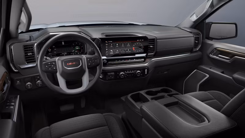 2026 GMC Sierra 1500 Crew Cab Short Bed Elevation (2WD) - Image 33