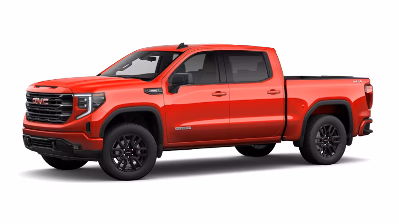 2026 GMC Sierra 1500 Crew Cab Short Bed Elevation (4WD) - Image 2