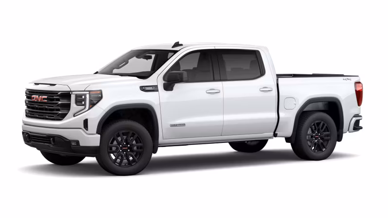 2026 GMC Sierra 1500 Crew Cab Short Bed Elevation (4WD) - Image 7