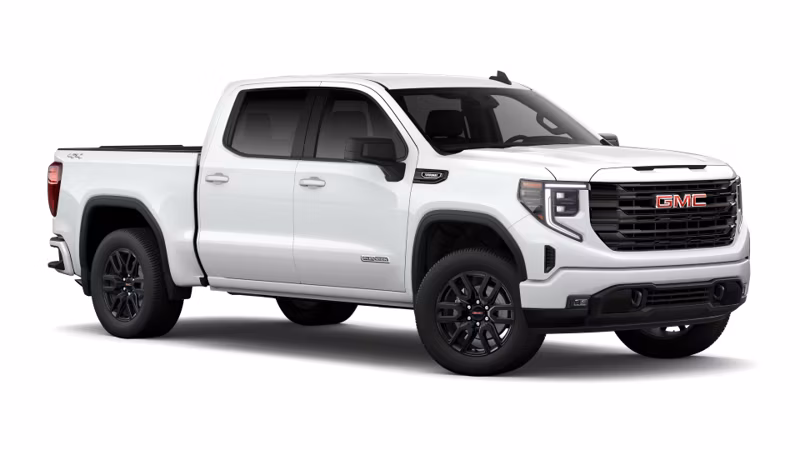 2026 GMC Sierra 1500 Crew Cab Short Bed Elevation (4WD) - Image 9
