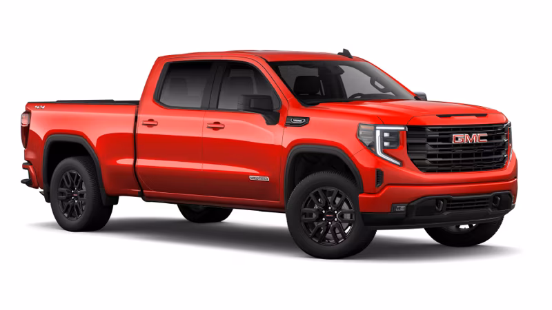 2026 GMC Sierra 1500 Crew Cab Standard Bed Elevation (4WD) - Image 4